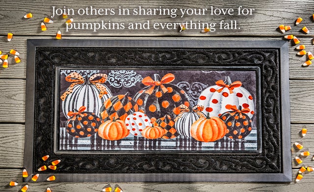 Join others in sharing your love for pumpkins and everything fall.