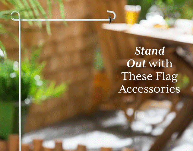 Stand Out with These Flag Accessories