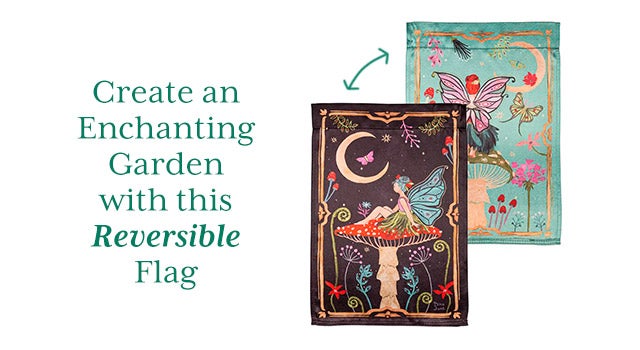 Create an Enchanting Garden with this Reversible Flag