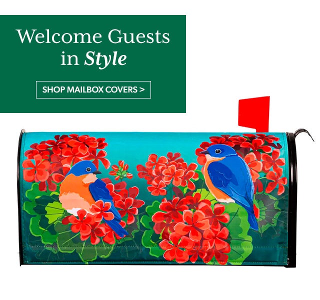 Welcome Guests in Style Shop Mailbox Covers >